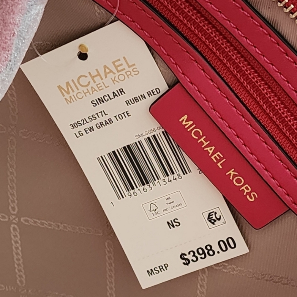 Michael Kors Sinclair Logo Tote SET - Picture 7 of 11
